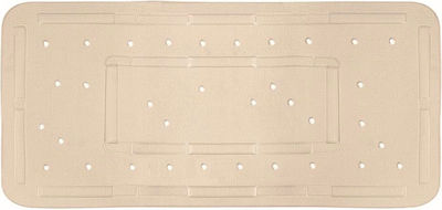 Kleine Wolke Bathtub Mat with Suction Cups White 36x80cm