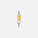Redled Λάμπα LED 5W 78mm για Ντουί R7S και Σχήμα R80 Ψυχρό Λευκό