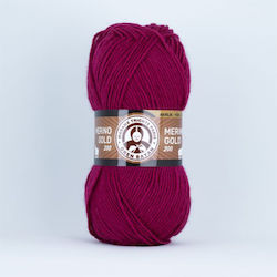 Madame Tricote Paris Merino Gold Strickgarn Für Taschen Farbe Fuchsien