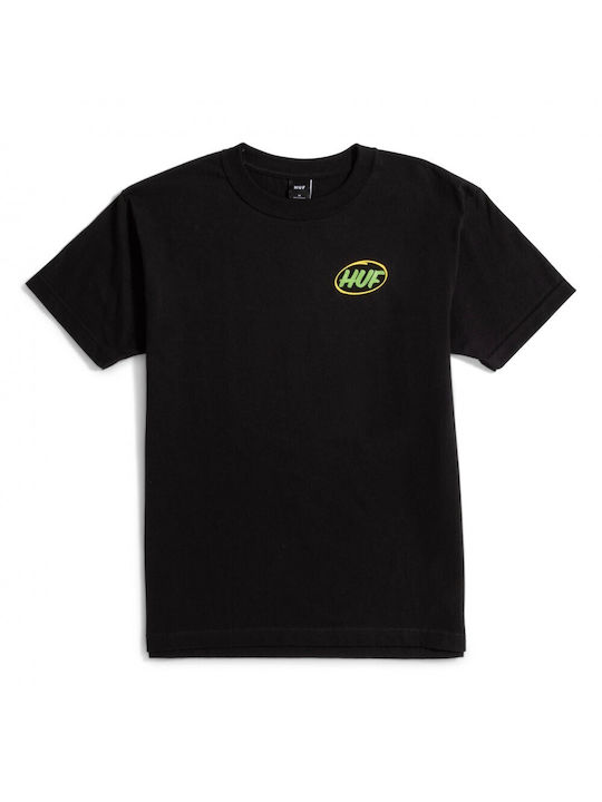 HUF Men's Short Sleeve T-shirt Black