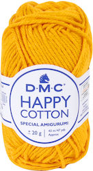 DMC Cotton Knitting Yarn Happy Orange 43m 20gr