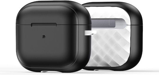 Dux Ducis Θήκη Σιλικόνης σε Μαύρο χρώμα για Apple AirPods 3