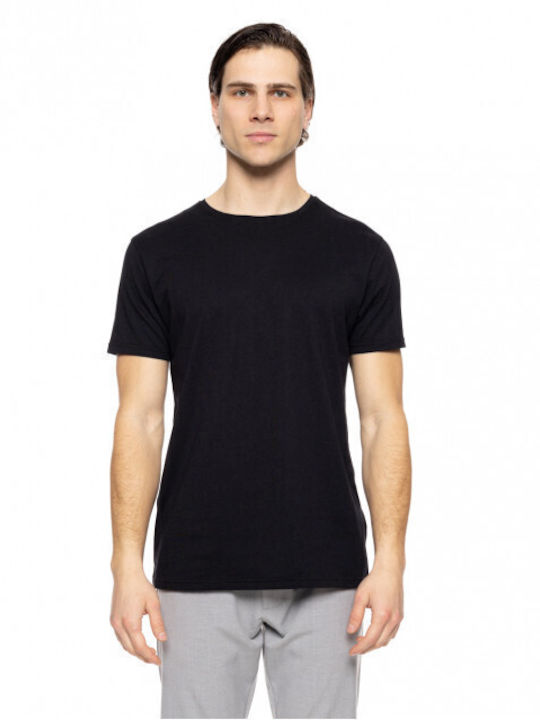 Smart Fashion Kurzarm-T-Shirt 51-206-032 Schwarz