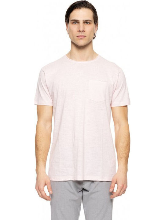 Smart Fashion Tricou cu mânecă scurtă cu buzunar 51-206-034 Roz Smart Fashion Tricou cu mânecă scurtă cu buzunar 51-206-034 Roz