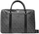 Guess Vezzola Saffiano Bag for Laptop Black