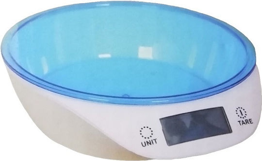 Ψηφιακή Ζυγαριά Κουζίνας έως 5kg Μπλε