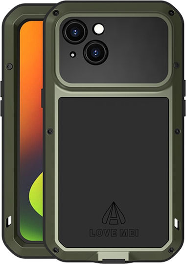 Love Mei Back Cover Metallic Green (iPhone 14)