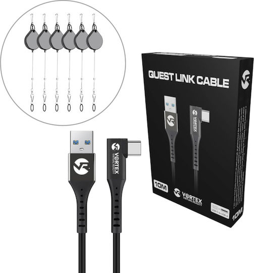 Vortex Virtual Reality USB 3.2 Kabel USB Typ-C Männlich - USB-A 10m