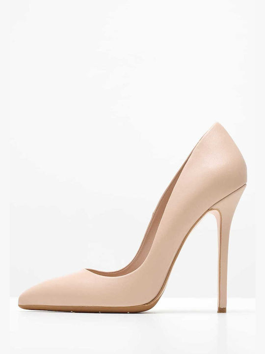 Mourtzi Leather Pink Heels