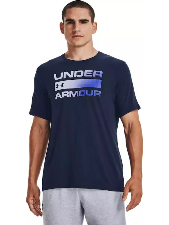 Under Armour Team Issue Wordmark T-shirt Navy Μπλε Under Armour Team Issue Wordmark T-shirt Navy Μπλε