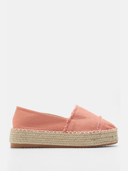 Jean espadrilles with foxes 4122807-pink