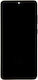 Samsung Screen with Touch Mechanism and Frame for Galaxy S20+ (Black)