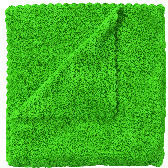 ADBL Lavetă Microfibră Uscare pentru Tapițerie - piele Auto 250gsm Verde 40x40cm