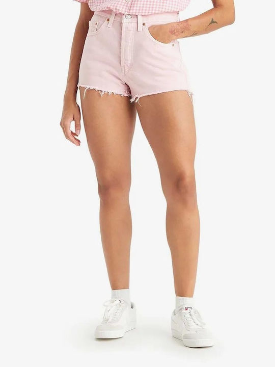 Levi's Women's Shorts Dusty Chalk Pink Sho