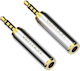 Vention Μετατροπέας 3.5mm male σε 2.5mm female Γκρι 1τμχ VAB-S02