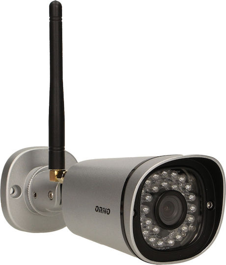 Orno MT-FS-1805 IP Cameră de Supraveghere Wi-Fi HD 960P Rezistentă la apă cu Lentilă 2.8mm Gri