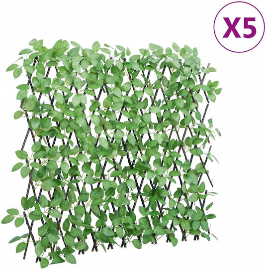 Garden Trellises in Green Color 65x180cm 5 Pieces