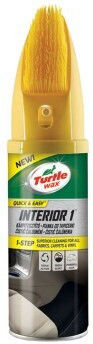 Turtle Wax Salvă Interioară Pentru Curățare Strălucire și Epilare Cu Ceară A Suprafețelor Din Piele Pentru Autoturisme 400ml