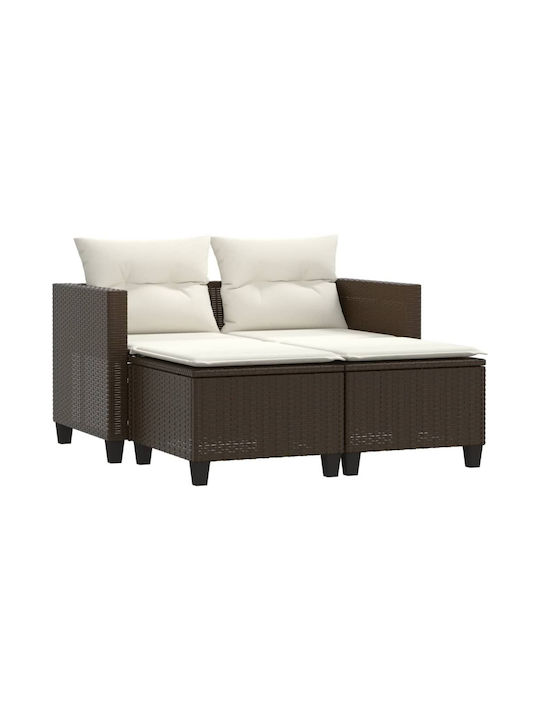 Two-Seater Sofa Outdoor Rattan