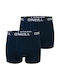 Herren Boxershorts Marine 2Packung