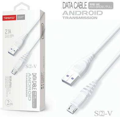 Tranyoo Редовна USB-A към Lightning кабел 2м