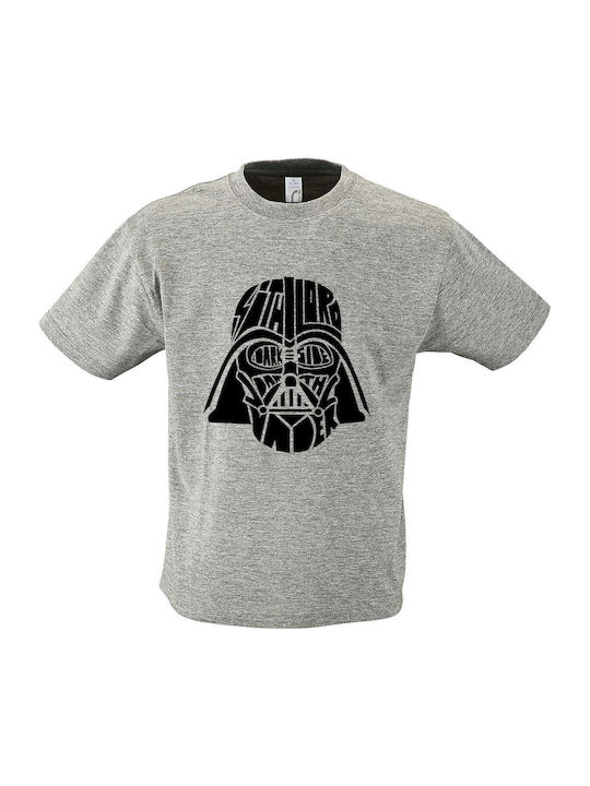kirikoko Παιδικό T-shirt Grey Melange Sith Lord...