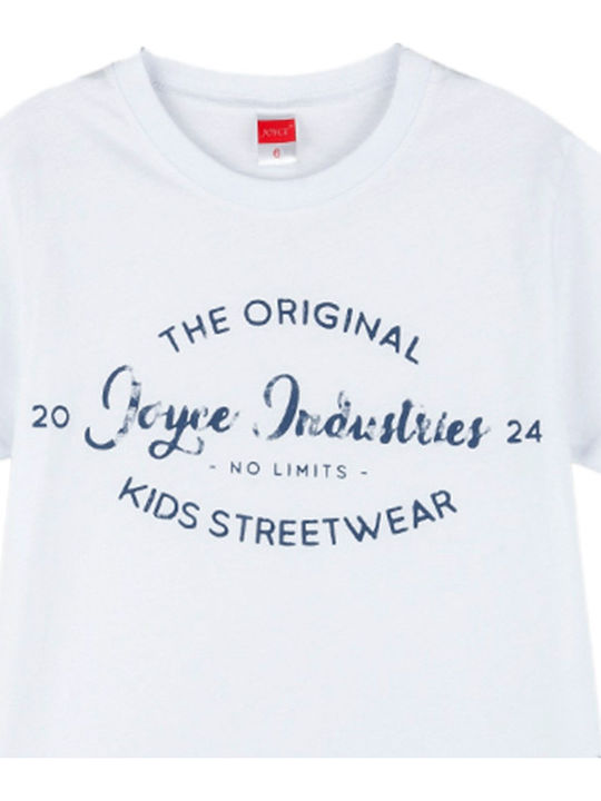 Joyce Kinder-T-Shirt Weiß