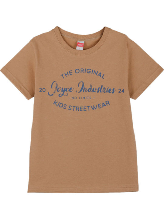 Joyce Kinder-T-Shirt Braun