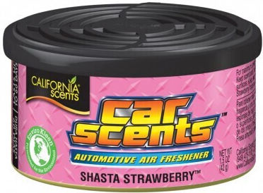 California Scents Lufterfrischer-Dose Konsole/Anzeigetafel Auto Erdbeere 42gr 1Stück