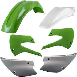 Set de Piese din Plastic pentru Motocicletă pentru Kawasaki KX Verde 1buc