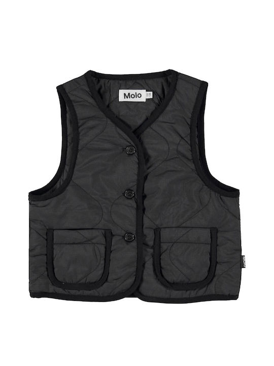 Molo Gilet pentru copii Negru