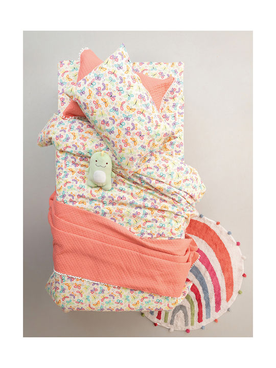 Palamaiki Kids Quilt Single Coral 160x240cm