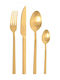 Pintinox Set de Tacâmuri Inoxidabil Auriu 24buc