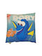 Kids Decorative Pillow Blue 40x40cm