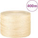 vidaXL Κορδόνι Μπεζ 3mm x 400m