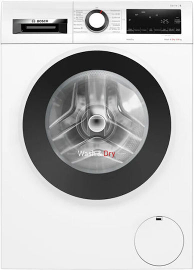 Bosch Πλυντήριο-Στεγνωτήριο Ρούχων 9kg/6kg Ατμού 1400 Στροφές