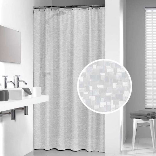 Sealskin Perle Perdea de Baie 180x200cm Transparent