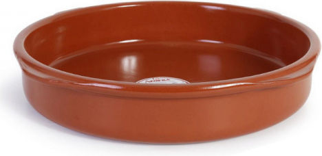 Soler Hispania Ceramic Round Heat-Resistant Cookware with Lid 40x40cm