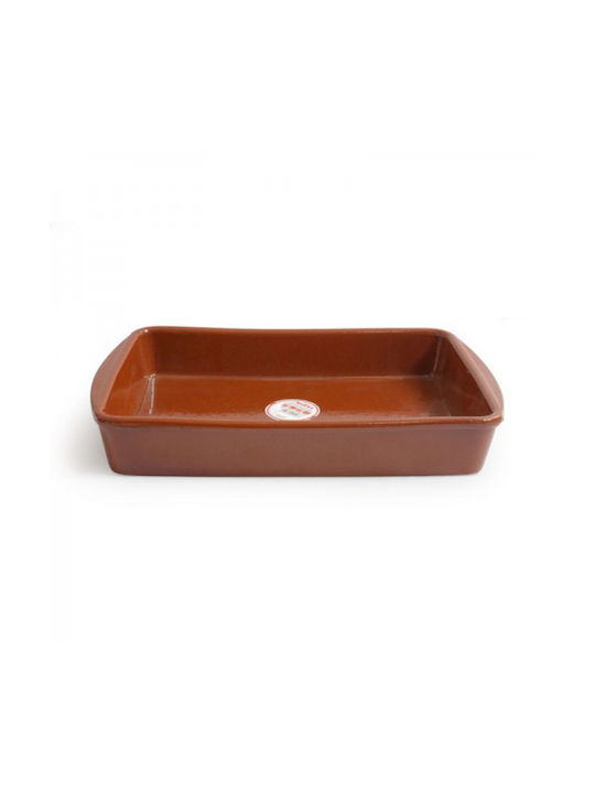 Soler Hispania Rechteckig Feuerfestes Geschirr Keramik 35x23x6.7cm 1Stück