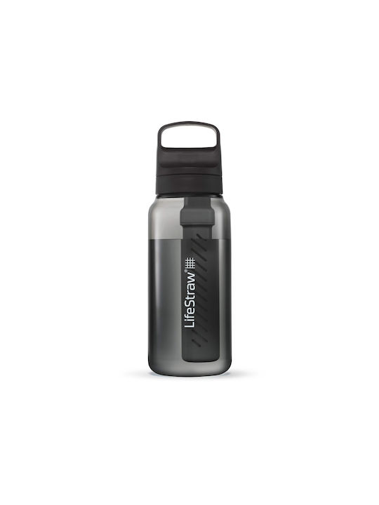 Sticlă de apă Lifestraw Go cu filtru 1000ml Nordic Noir