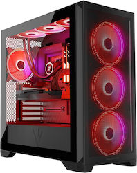 Modecom Volcano Expanse S Apex ARGB Gaming Midi Tower με Πλαϊνό Παράθυρο Modecom Volcano Expanse S Apex ARGB Gaming Midi Tower με Πλαϊνό Παράθυρο