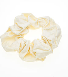 Scrunchie Εκρού