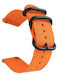 Edman Fabric curea Portocaliu 22mm