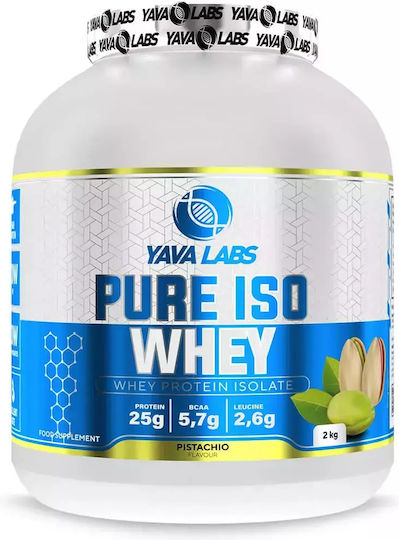 Yava Labs Pure Iso Whey Protein Whey with Flavor Pistachio 2kg