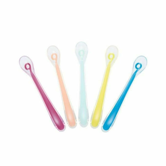 Babymoov Baby Set with Spoons made of Plastic Multicolored 5pcs