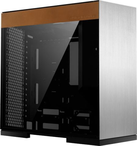 Geometric Future M8 CowBoy Gaming Midi-Turm Computergehäuse mit Seitenfenster Silber