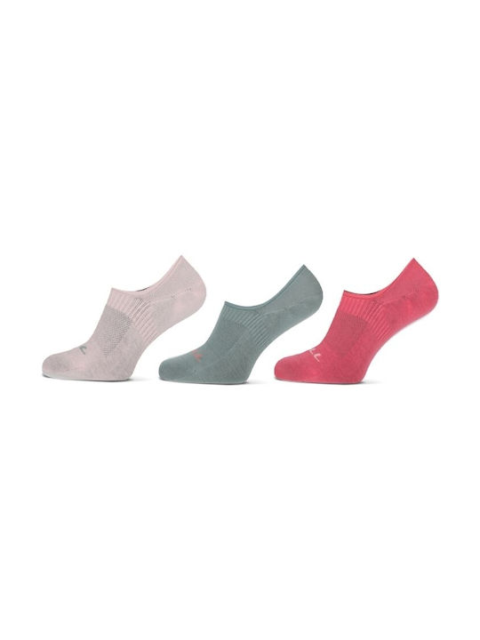 O'neill Footie 3-pack Socks (710013u-7029-lig Pnk Li)