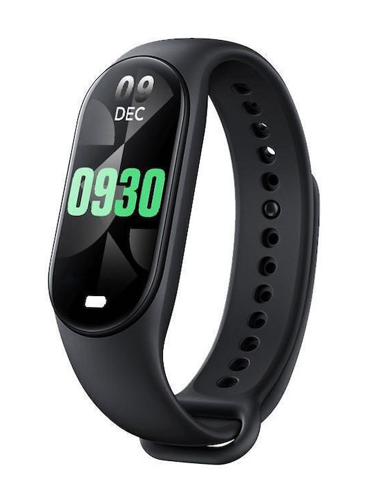 M8 Activity Tracker with Heart Rate Monitor Black