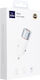Wiwu Car Charger 22.5W Fast Charging with one Port: 1xUSB White Color