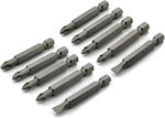 Yato Set 10 Screwdriver Bits Cross